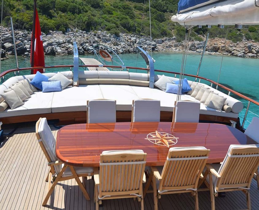 BLUE HEAVEN Aft Deck