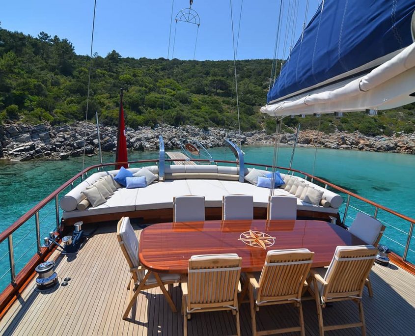 BLUE HEAVEN Aft Deck