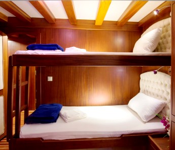 Twin bed cabin