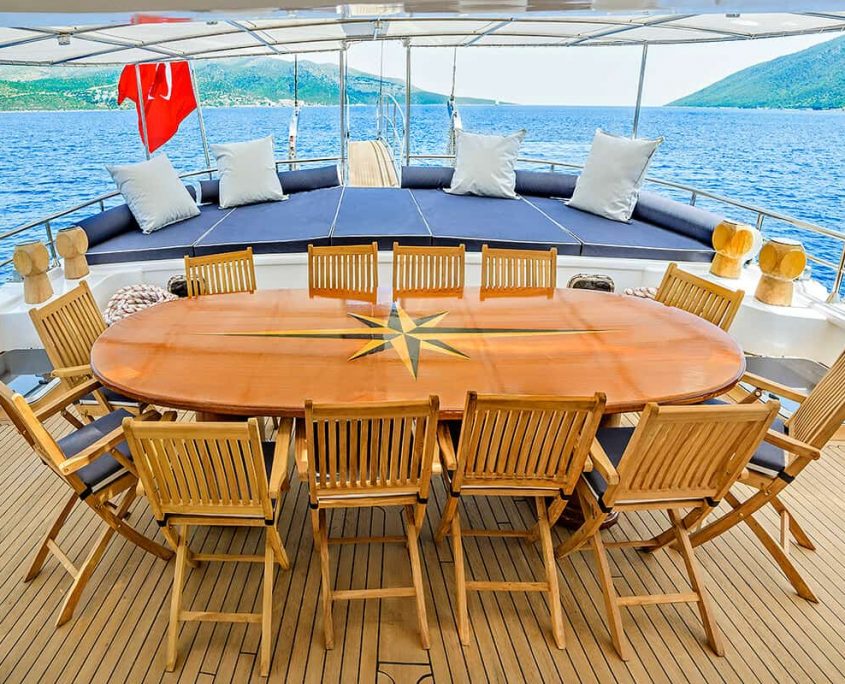 BELLA MARE Aft Deck