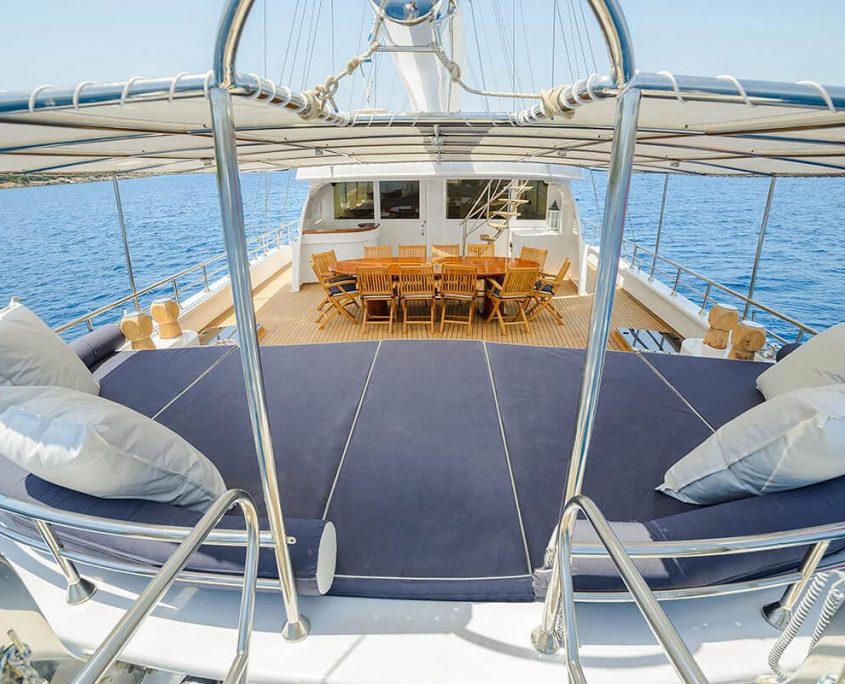 BELLA MARE Aft Deck From Passarela