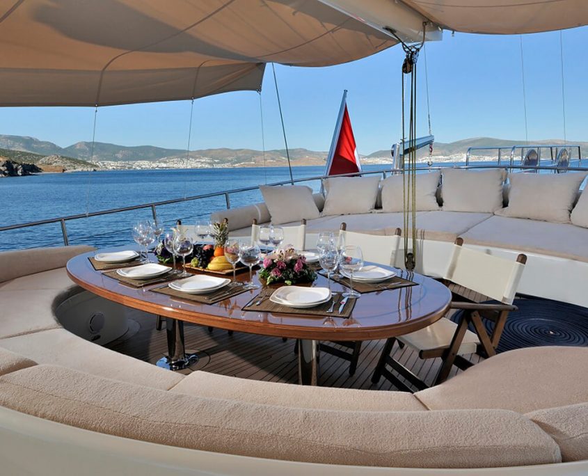 DOLCE MARE Aft Deck