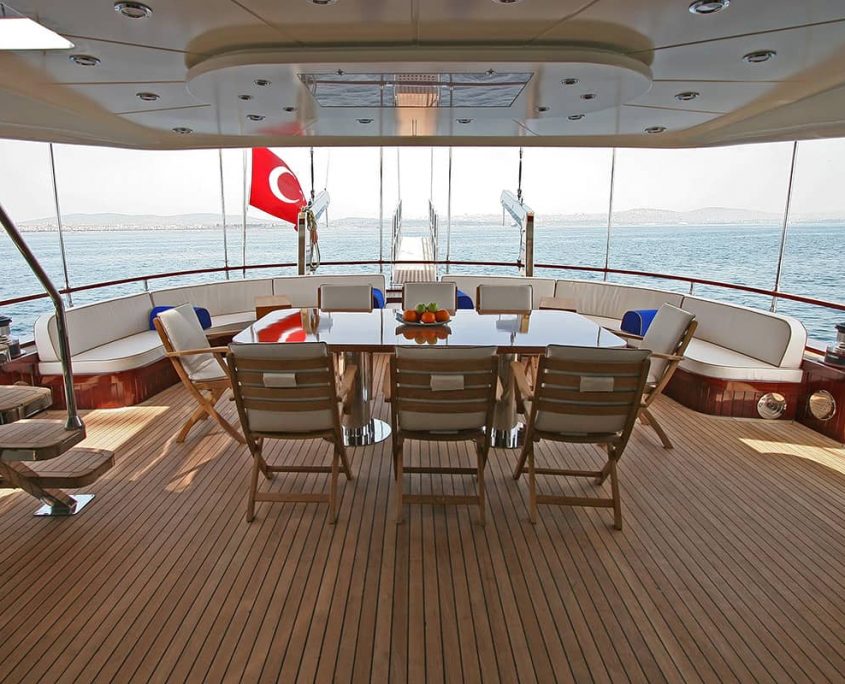 GETAWAY Aft Deck