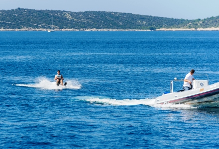 Gulet Hana - waterskiing Gulet Hana - waterskiing