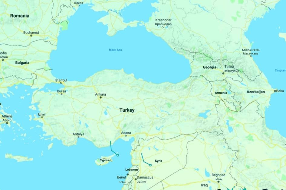 Turkey map