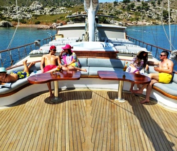 Luxury blue voyage cruises