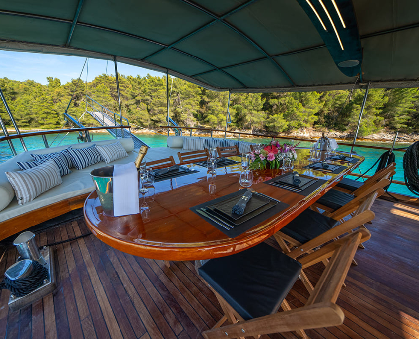 ALLURE Aft deck ALLURE Aft deck