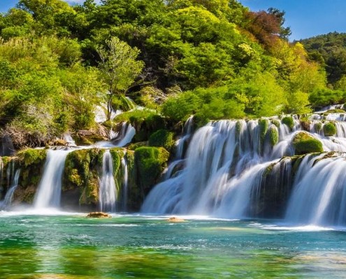 Explore the national park of Krka