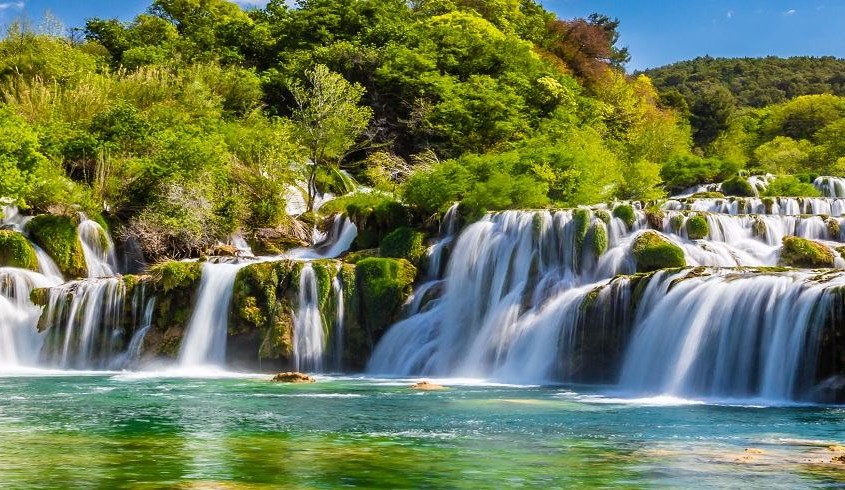 Explore the national park of Krka