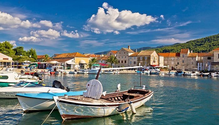 Stari Grad Hvar island in Croatia