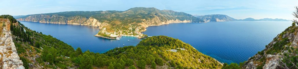 Assos peninsula, Ionian Sea