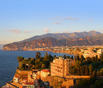 Sunset In Sorrento Italy