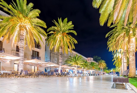 Tivat promenade Tivat promenade