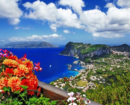 beautiful Capri island - Italian travel series