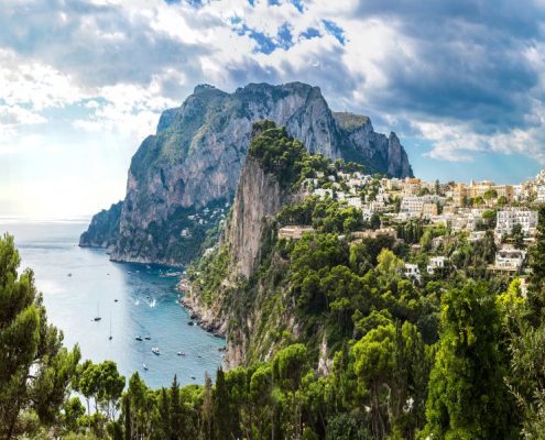 Capri Island In Italy