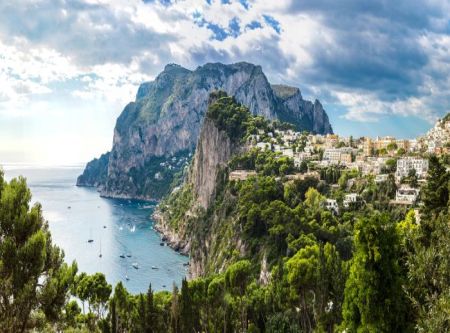 Capri Island In Italy