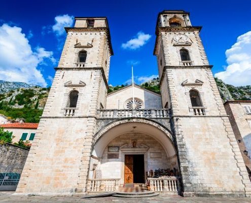 Kotor Montenegro - Cathedral of Saint Tryphon