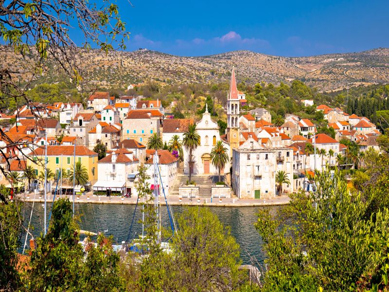 Milna Waterfront Panoramic View