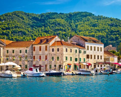 Stari Grad Waterfront View Un Hvar