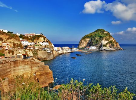 View of sant-angelo, Ischia island