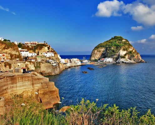 View of sant-angelo, Ischia island