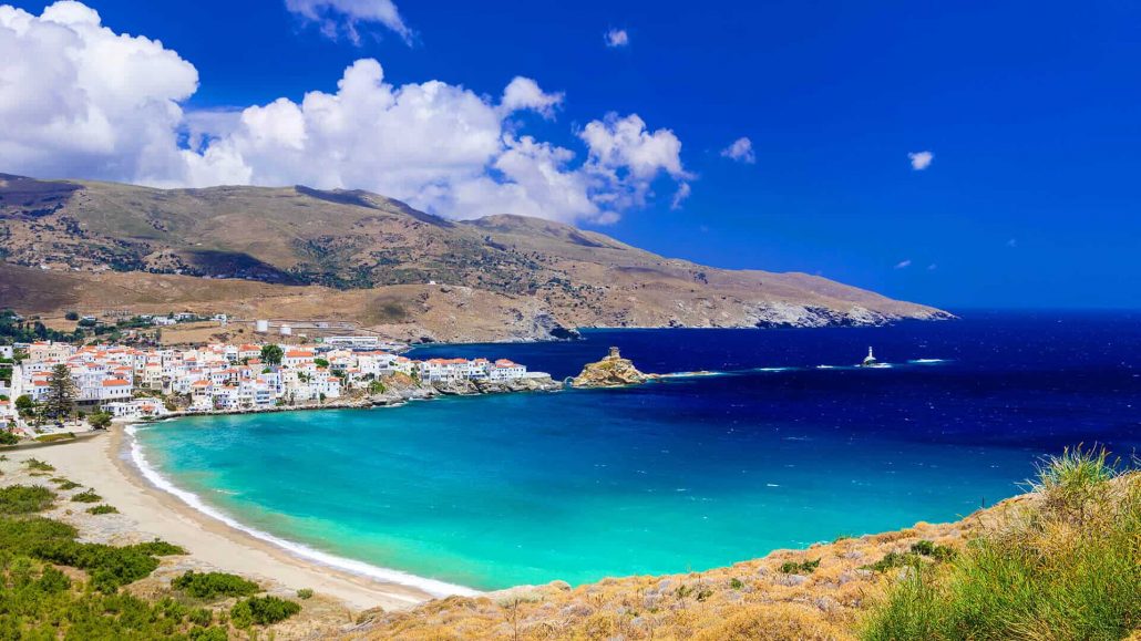 Andros island Greece Andros island Greece