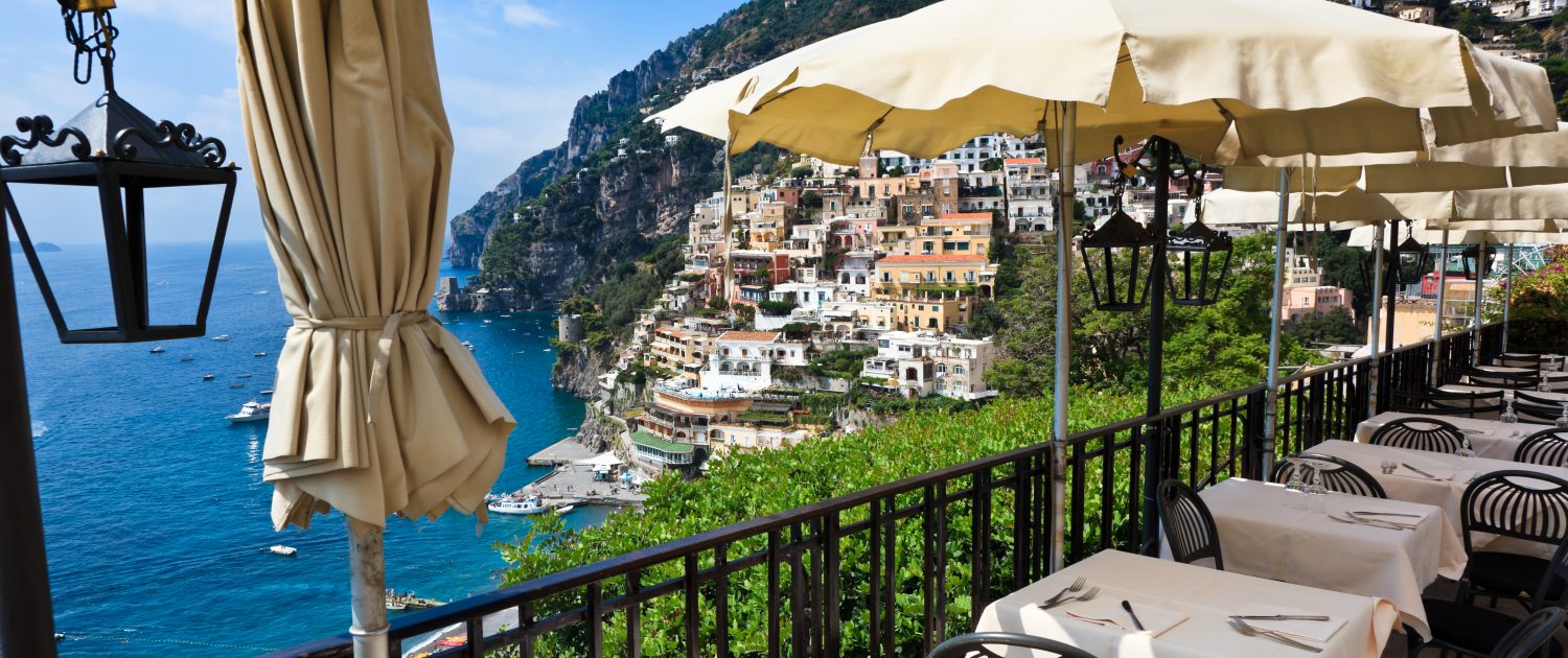 View Of Positano From Above