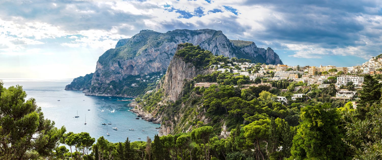 Capri Island In Italy