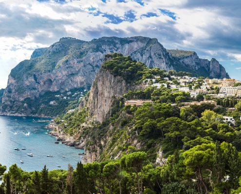 Capri Island In Italy