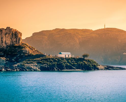 Romantic Wedding On Greek Island