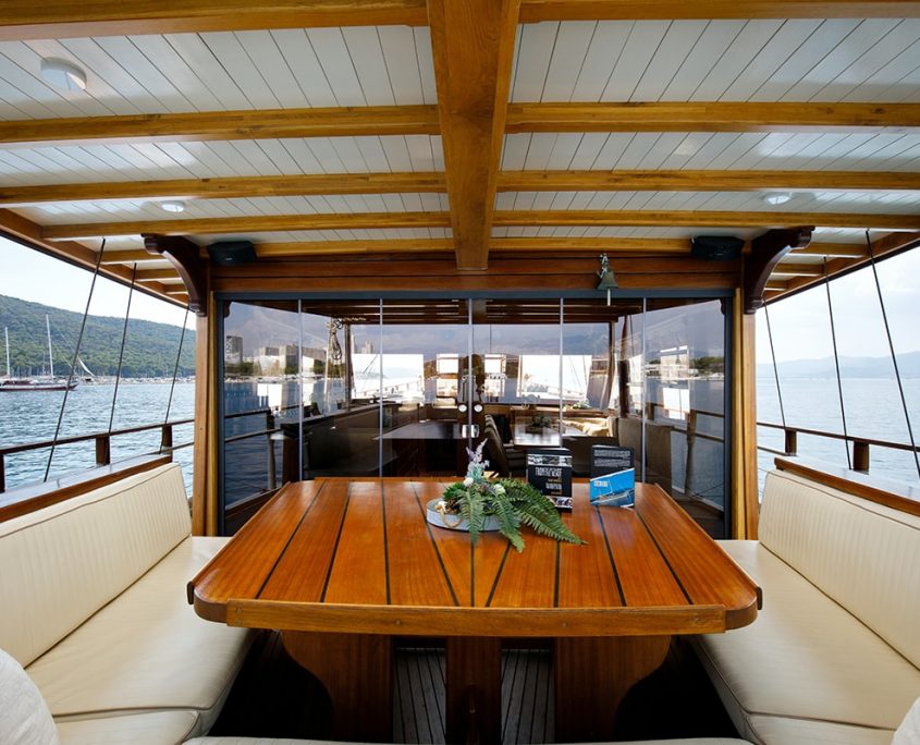 ABORDA Aft deck