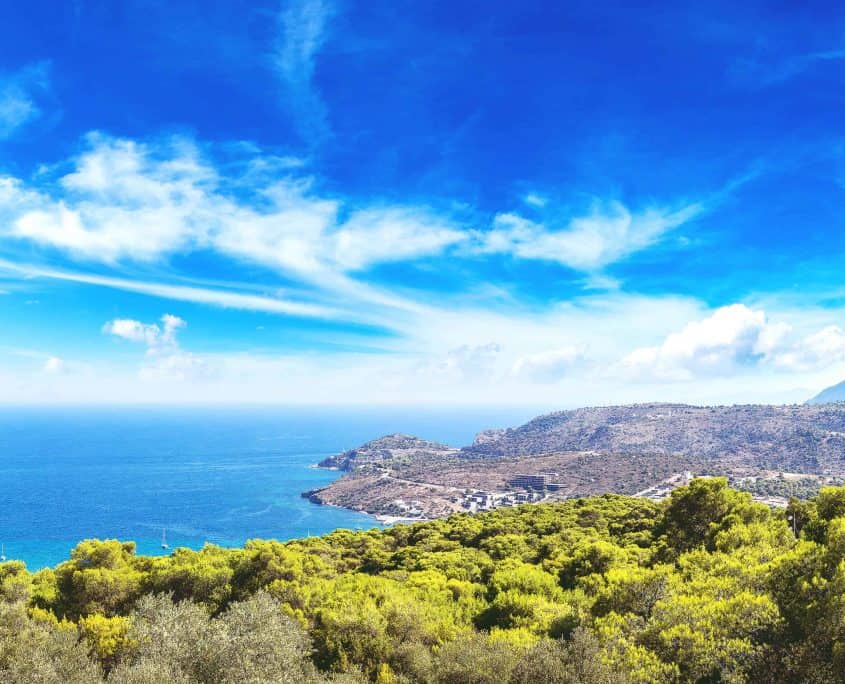 Landscape-of-Aegina island