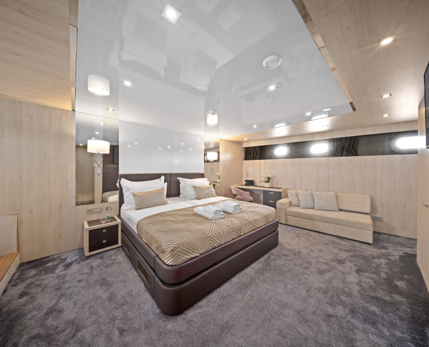 DALMATINO Master stateroom - Lower deck