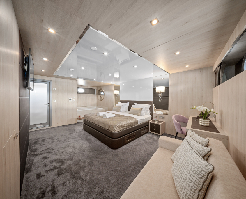 DALMATINO Master stateroom - Lower deck