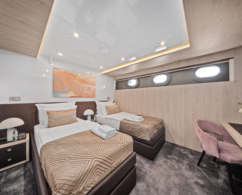 DALMATINO Convertible stateroom - Lower deck