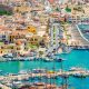Port of Pothia on Kalymnos island, Greece