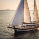 Luxury sailing yacht in Croatia