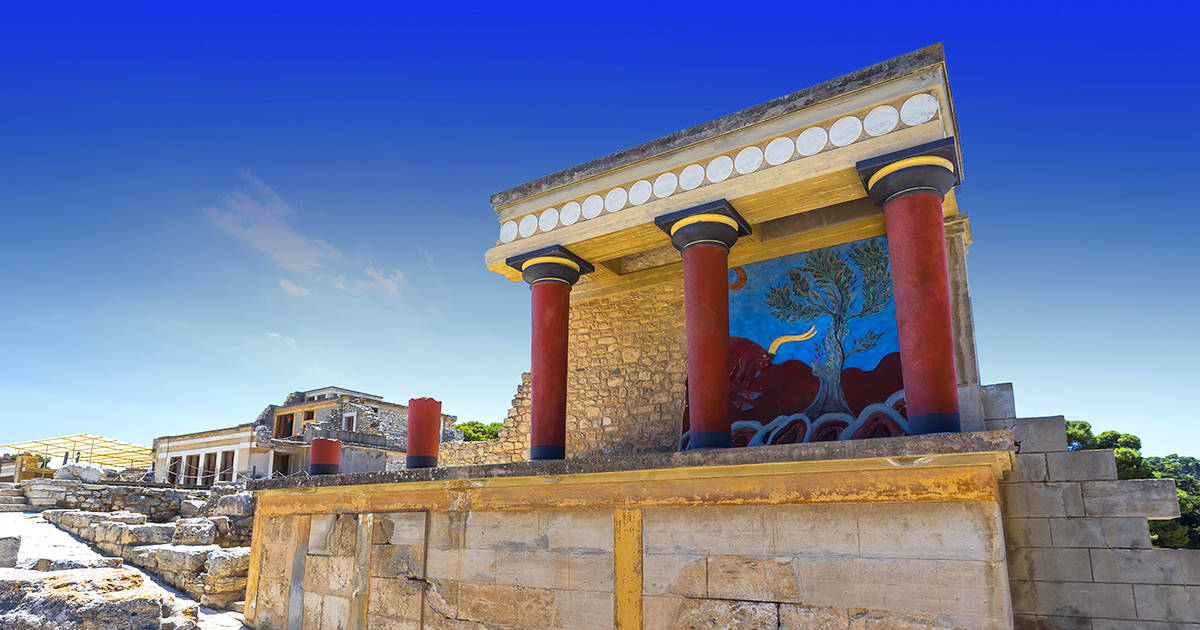 Palace of Knossos, Crete, Greece