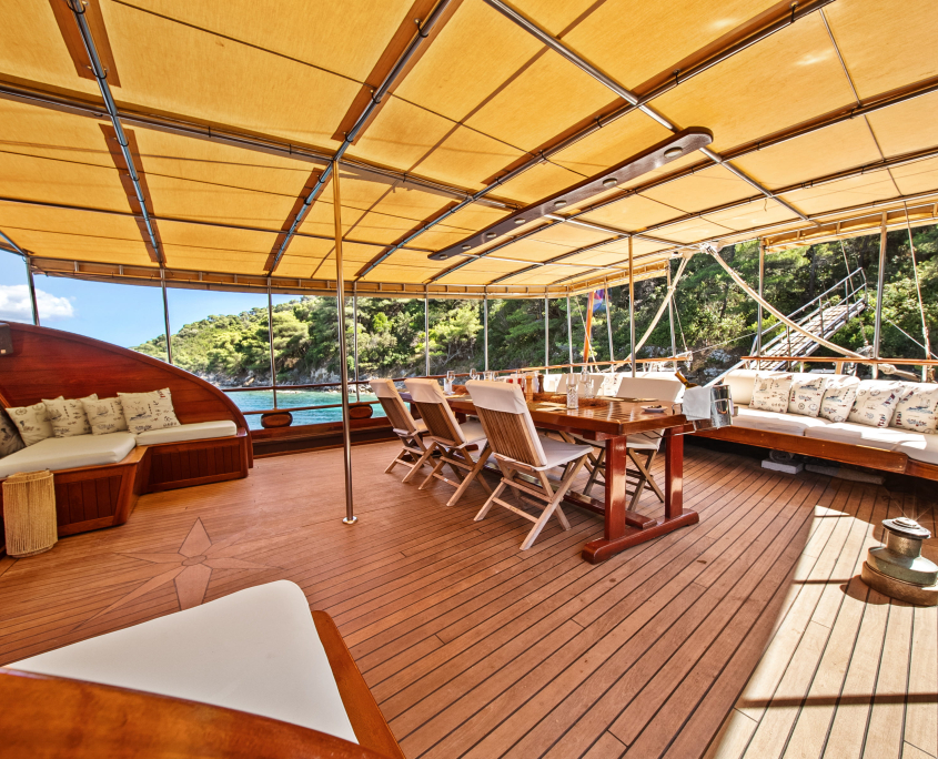 ELEGANZA Aft deck ELEGANZA Aft deck