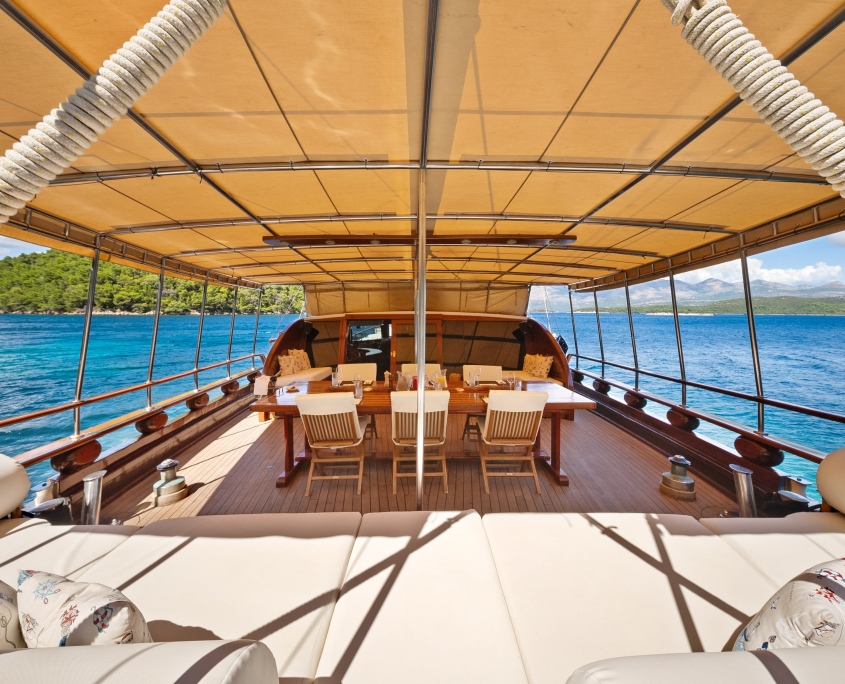 ELEGANZA Aft deck ELEGANZA Aft deck