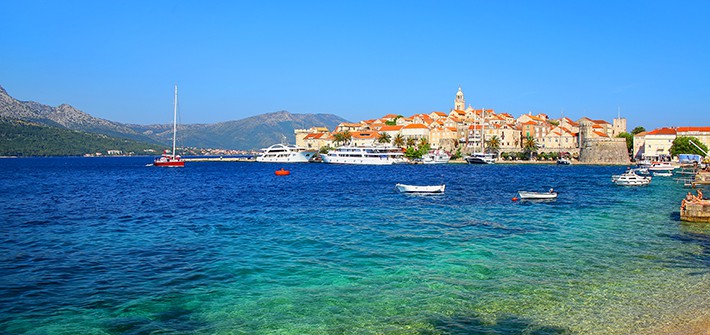 KORČULA TOWN, CROATIA