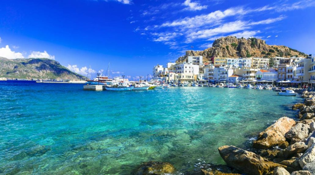 beautiful islands of Greece - Karpathos with pictorial capital P
