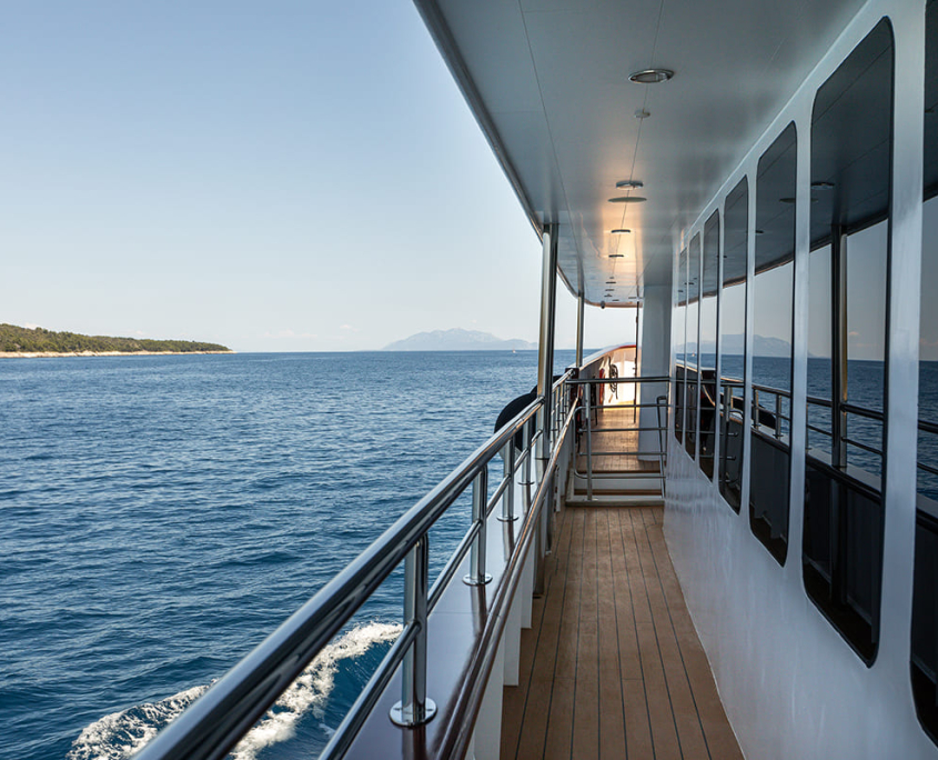 YOLO Port side - Main deck YOLO Port side - Main deck