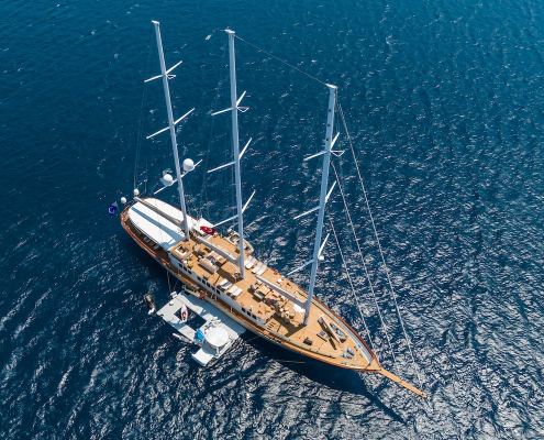 Gulet charter in Greece- Gulet Yazz